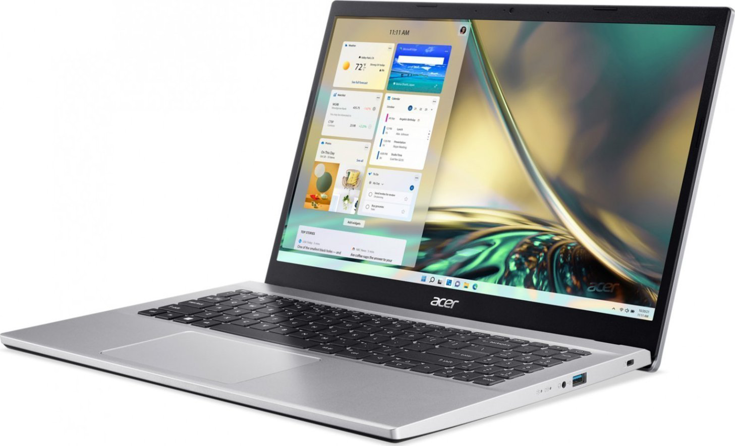 Acer Aspire 3 Core i5-1235U 15.6" FHD 8GB 512GB Win11 srebrny 1